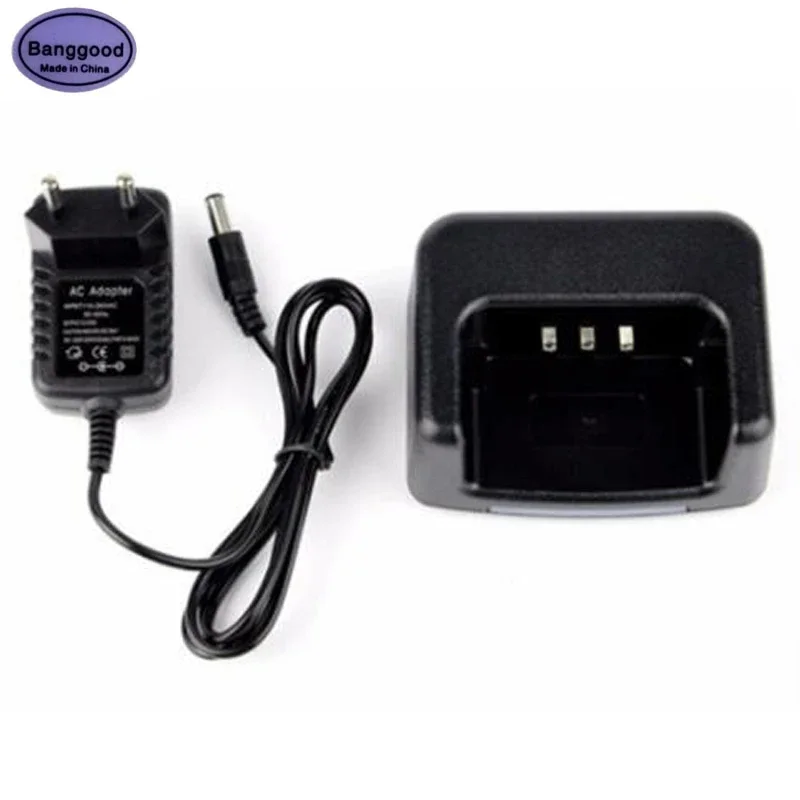 US/EU Plug Battery Desk Dock Charger Adapter for TYT MD380 MD-380 MD-UV380 MDUV380 RT3 RT3S DMR Radio Walkie Talkie Accessories baofeng battery eliminator case car charger for baofeng uv 5r uv5r uv5rb uv5re 2 way dual radio walkie talkie accessories