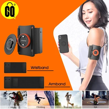 Running Sports Armband Phone Holder - for iPhone 16 Pro/Samsung Galaxy S25/Xiaomi- Secure Running, Hiking,Biking Workout Strap 1