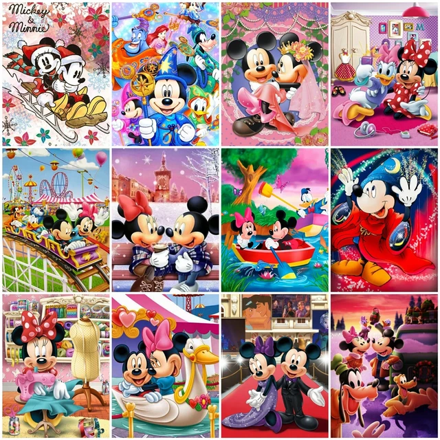 Painting By Numbers - Disney 100Th Anniversary - 30*40cm