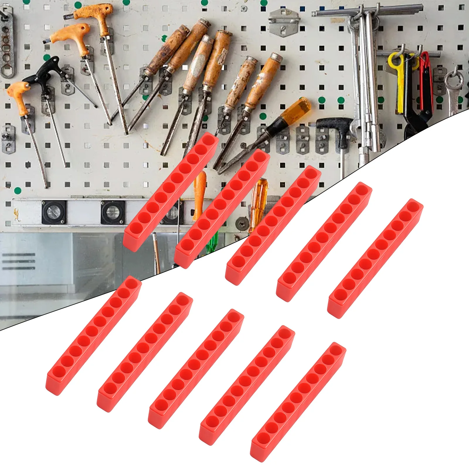 

Applicable Hole Screwdriver Bit Holder Hex Shank Hex Shank Applicable To Inch Hex Tool Easy To Organize And Store