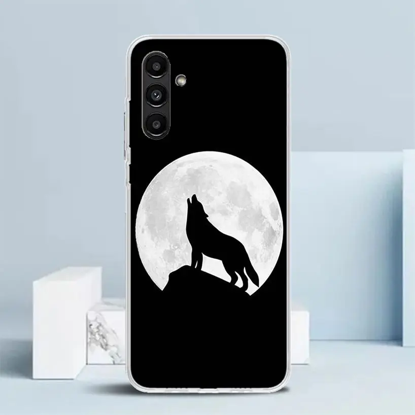 Fierce Wolf Design Phone Case