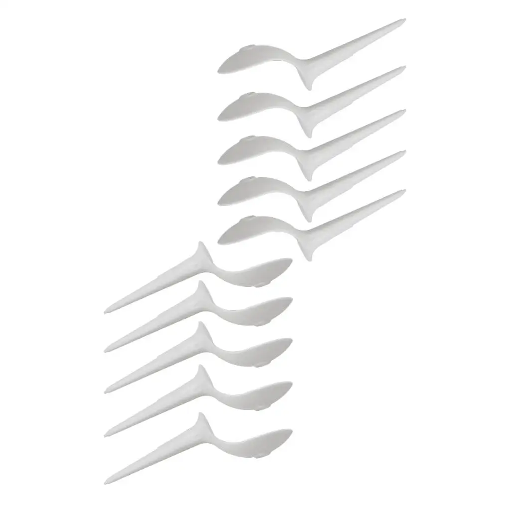 10x Novelty Anti-Slice 85mm/3.27 inch golf professional tees Professional Golf Tee White