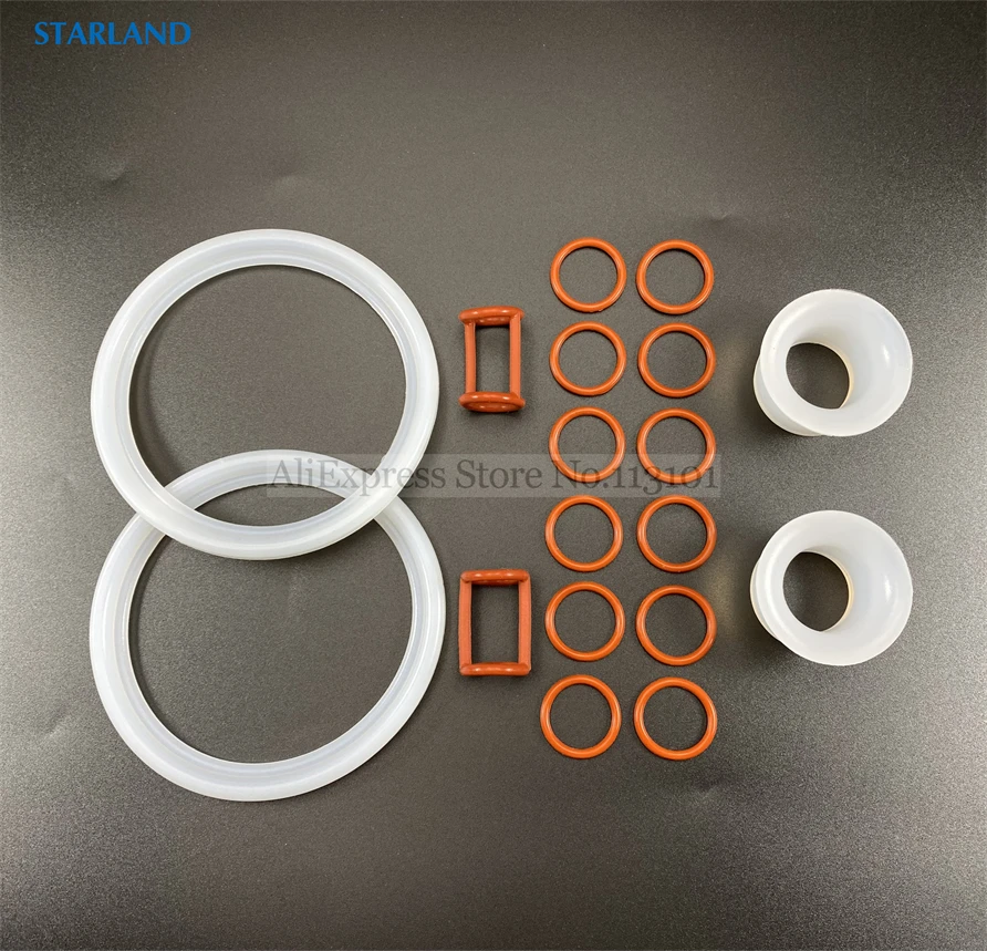 1 Group Of Sealing Rings Gasket Accessories 18 Pieces Combination ZM Ice Cream Machines Spare Parts MK Soft Ice Cream Makers