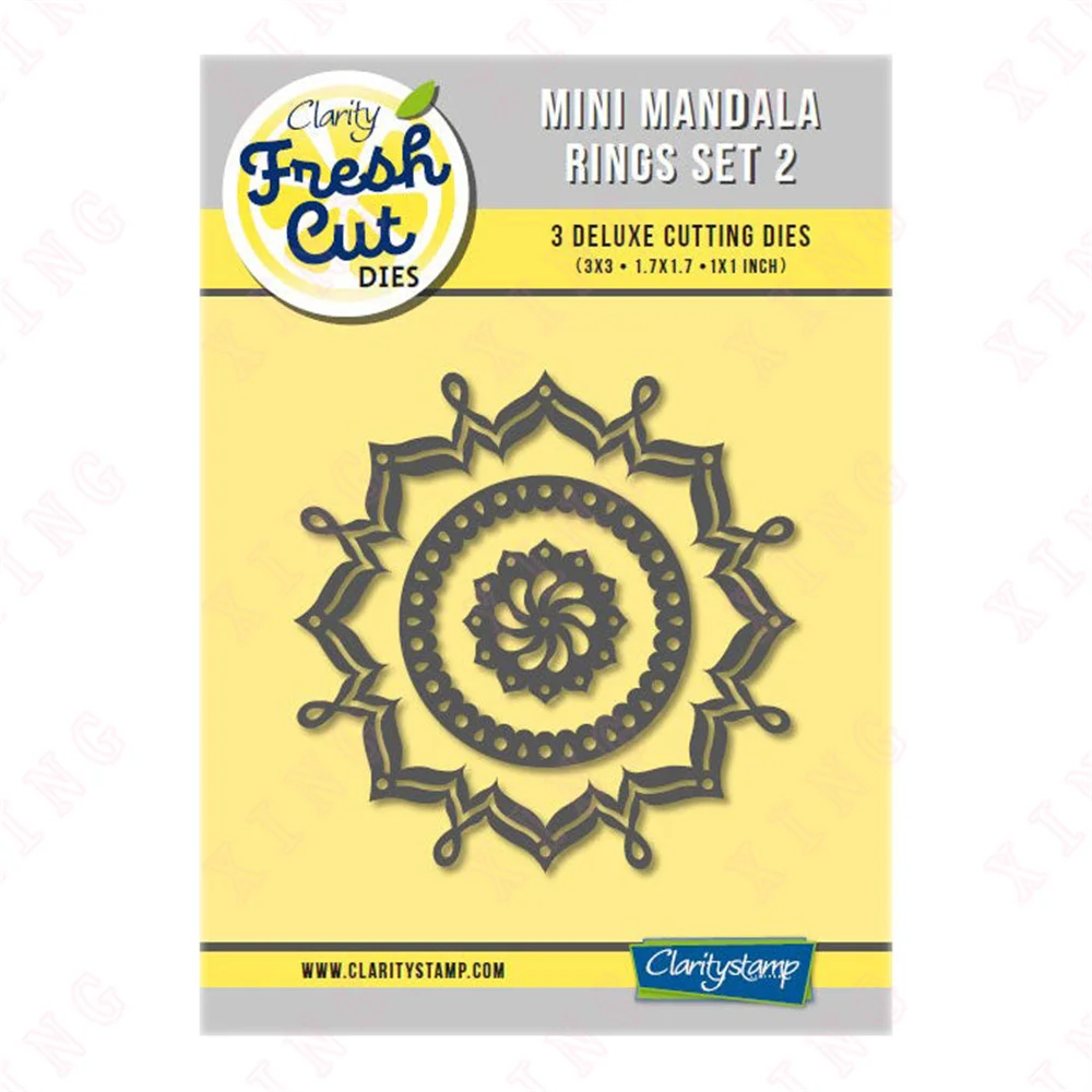 

Newest Scrapbook Decoration Embossing Templates Arrival Metal Cutting Dies 2023 Diy Greeting Card Handmade Craft Mandala 11 Mold