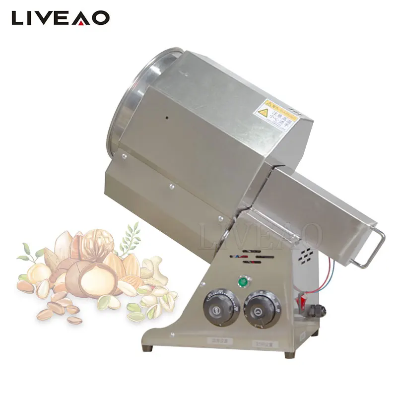 Commercial Peanut Walnut Roasting Machine Cashew Dried Fruit Roaster Nuts Multifunction Roasting Equipment