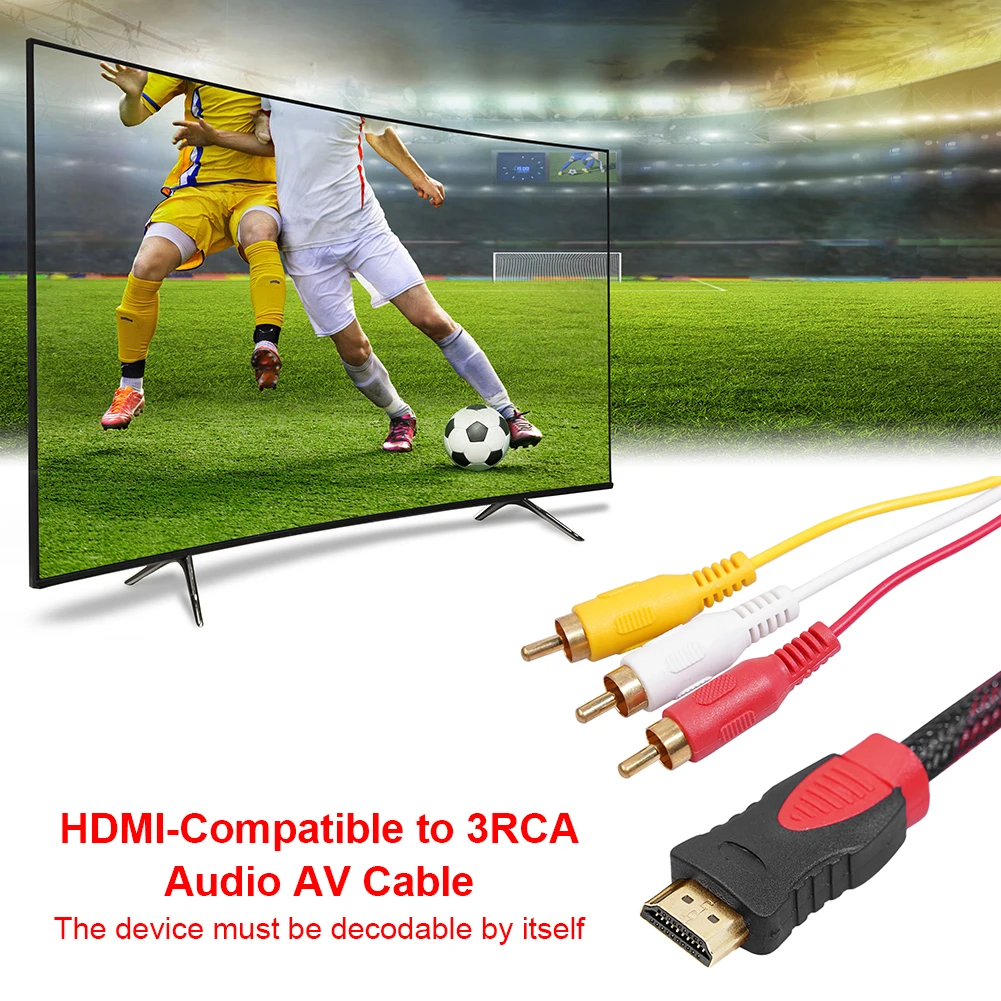 TV ڽ AV ̺ ڵ  ,  ̺-  AV ̺ ڵ, HDMI-3RCA   ȣȯ