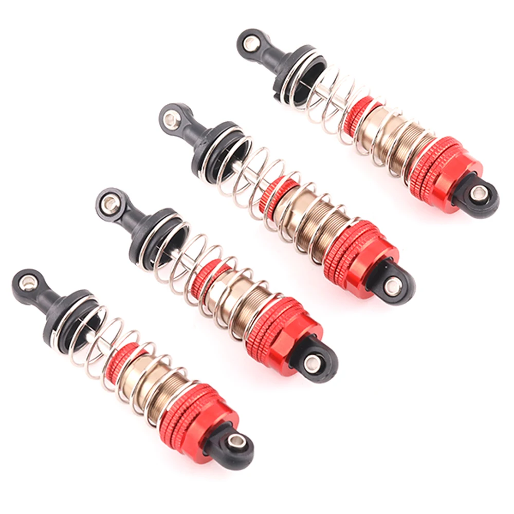 Hydraulic Shock Absorber For SCY 16101 16102 Pro Wltoys 124008 124017 MJX Hyper Go 16207 16208 16210 14301 14210 RC Car Upgraded 4