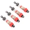 Hydraulic Shock Absorber For SCY 16101 16102 Pro Wltoys 124008 124017 MJX Hyper Go 16207 16208 16210 14301 14210 RC Car Upgraded 4
