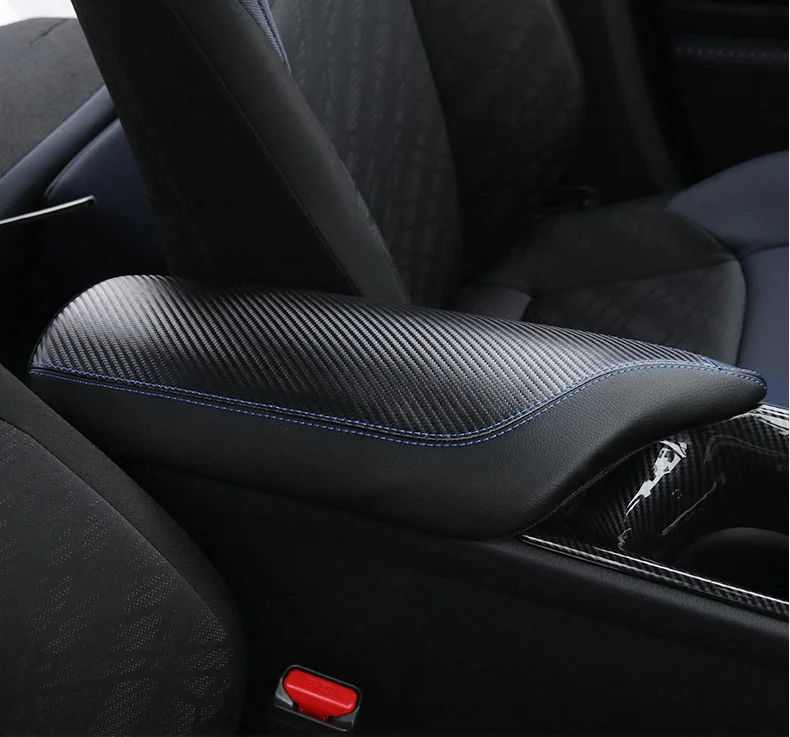 

for Toyota C-HR CHR Leather Car Armrest Trim Mat Auto Armrests Storage Box Cover Pad Center Console Lid Protector Cushion