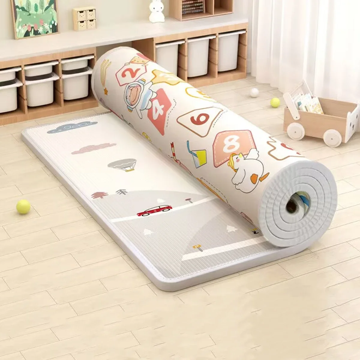 12 Styles To Choose 5 Sizes Baby Activities Crawling Play Mats Baby Activity Gym Room Mat Game Mat for Children's Safety Mat Rug
