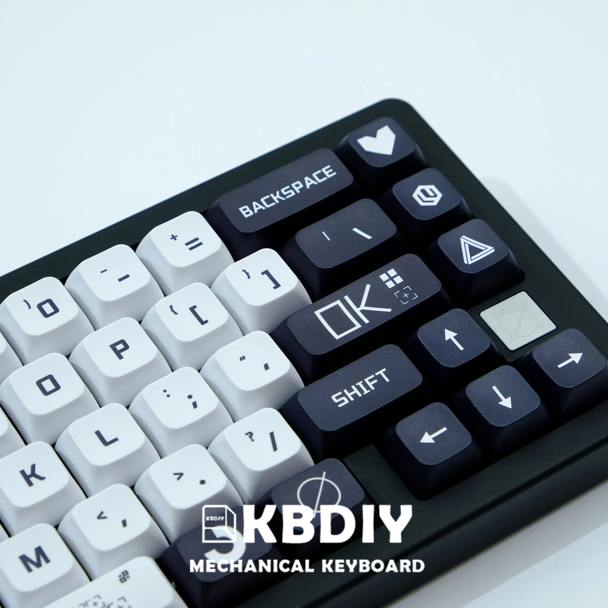 Kbdiy-print Stream Keycap para Gaming Teclado Mecânico Keycap Personalizado Branco Xda Perfil Pbt Tester68 Rk61 132 Chaves - Imagem 4