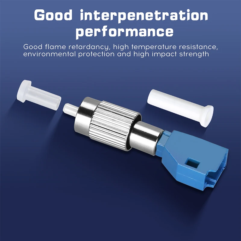 【High Cost-Performance】 Fiber Optic Adapter Single Mode LC/UPC Optical power meter Visual fault locator Tester Connector Adapter.