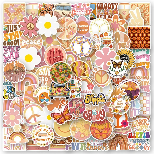 10/50/100pcs Cute Cartoon Art Bohemian Aesthetic Stickers Graffiti Decals  Scrapbooking Laptop Phone Funny Sticker for Kids Girls - AliExpress