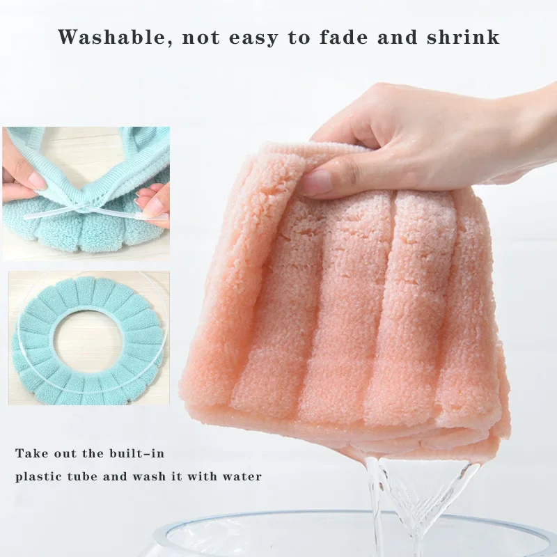 Washable O-Shape Toilet Seat Cover Soft Mat Pad Cushion Bidet Bathroom Accessories WC Warmer