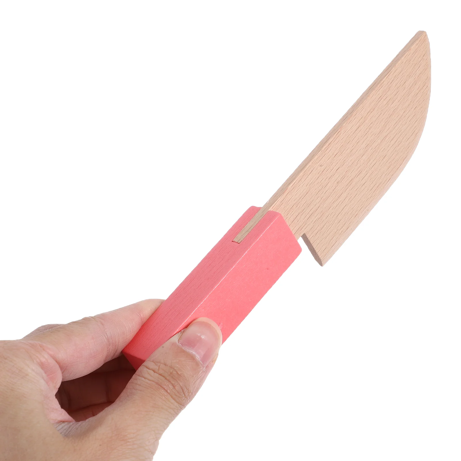 Children's Knife Toys Kitchen Game Veggies Safe Wood Plaything Kids Wooden Cutting Board for 6