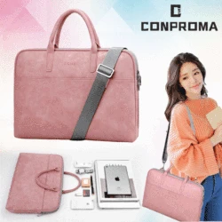 Sac à main pour ordinateur portable avec motif marbre, étui étanche pour Macbook 13.3 14 15.6, pour Xiaomi Huawei Dell Air Pro 