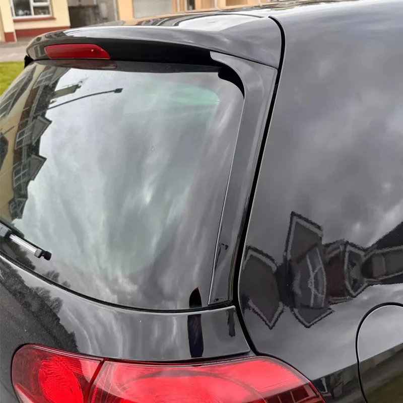 Car Rear Spoilers For VW Volkswagen Accessories Golf 6 MK6 GTI GTR GTD 2008 2009 2010 2011 2012 Back Window Wing Canards Splitte car spoiler accessories rear window spoiler