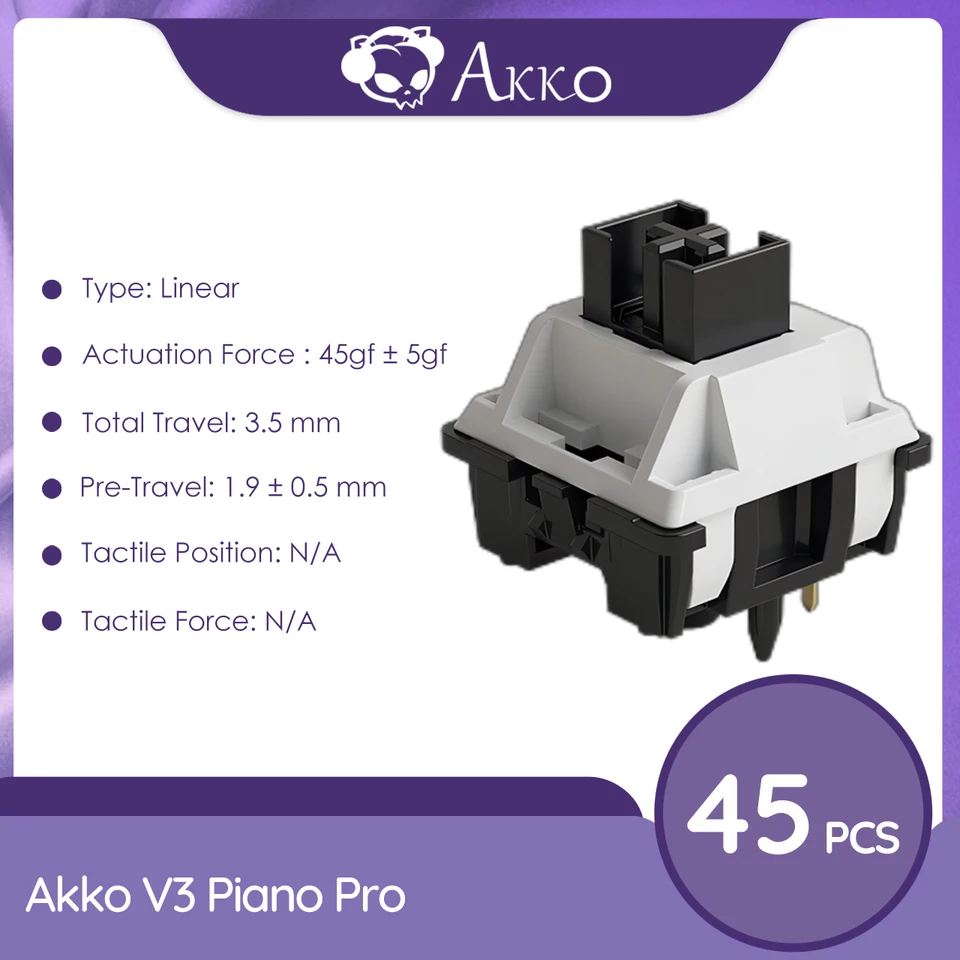 Akko V3 Pro Switches Tactile / Linear Switch for Mechanical
