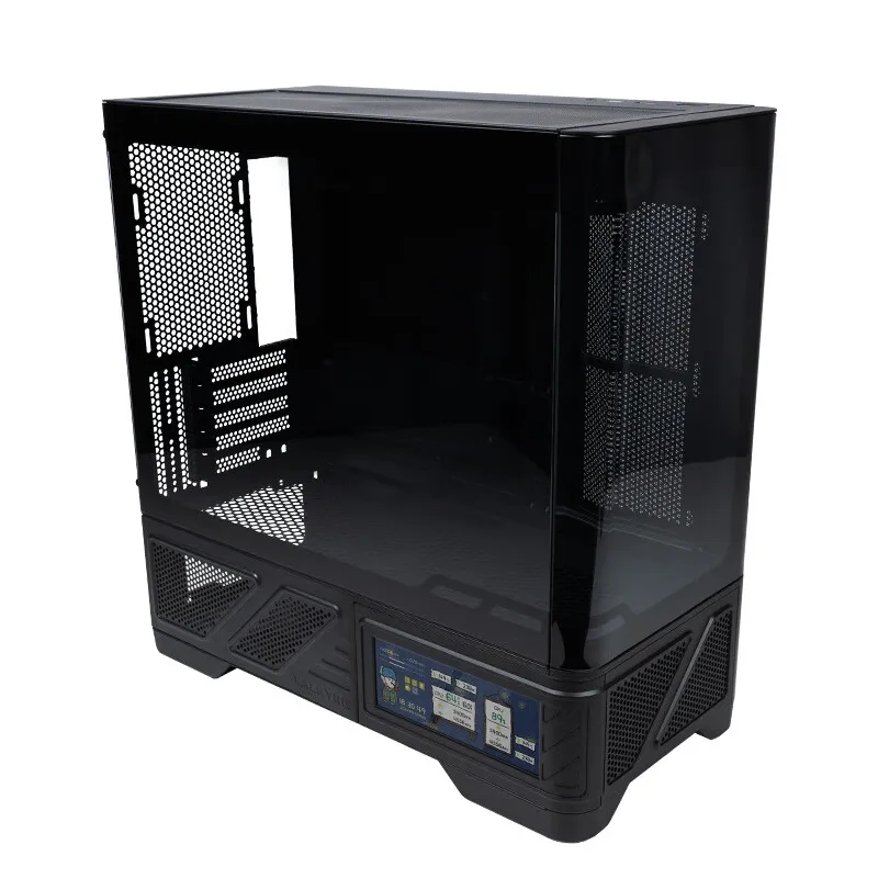 Valkyrie VK03M PCケース M-ATX対応 VALKYRIE M-ATX PC Case Gaming Desktop Case VK03-M LCD Supports 360