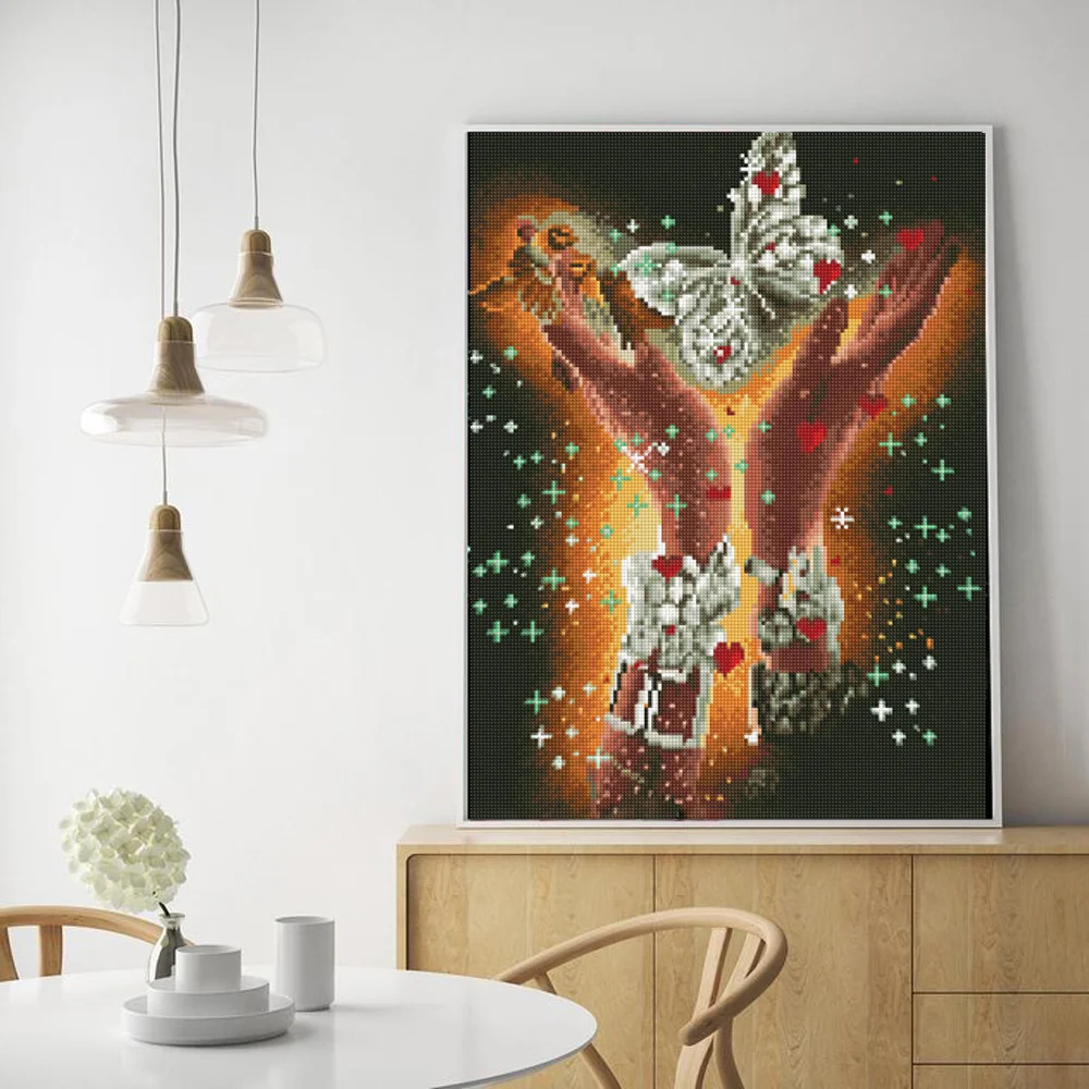 5D DIY Diamond Painting Butterfly Full Square/Round Paint With Diamonds Embroidery Decorations Home Art