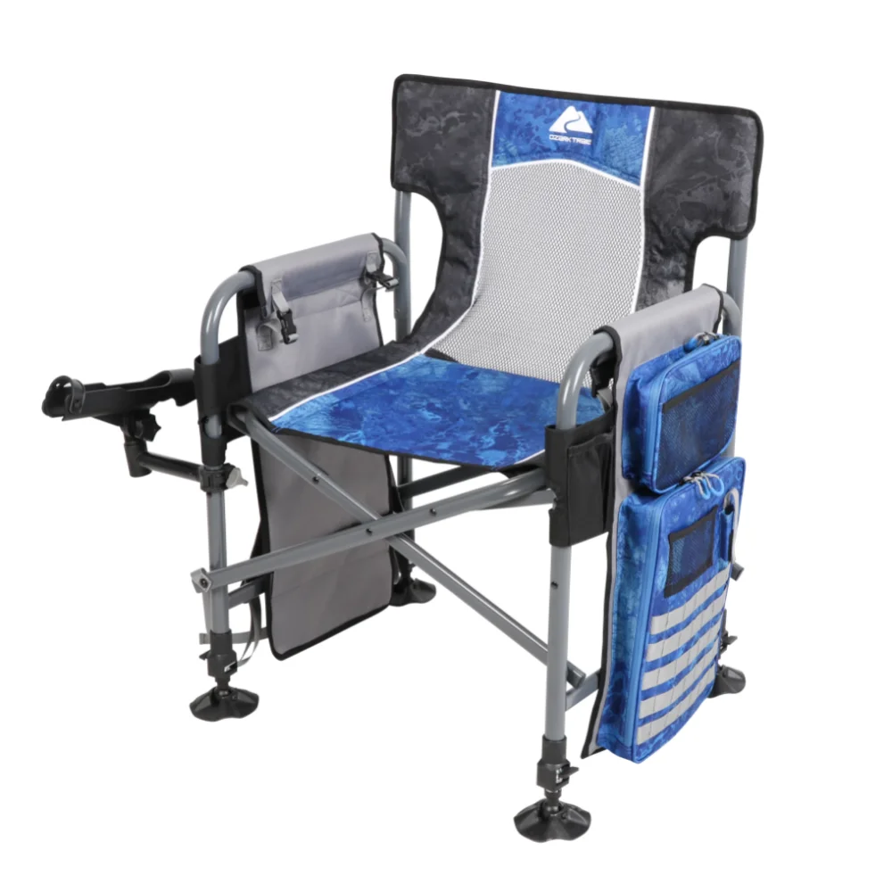 Camping Director Fishing Chair, Blue, Adult - AliExpress