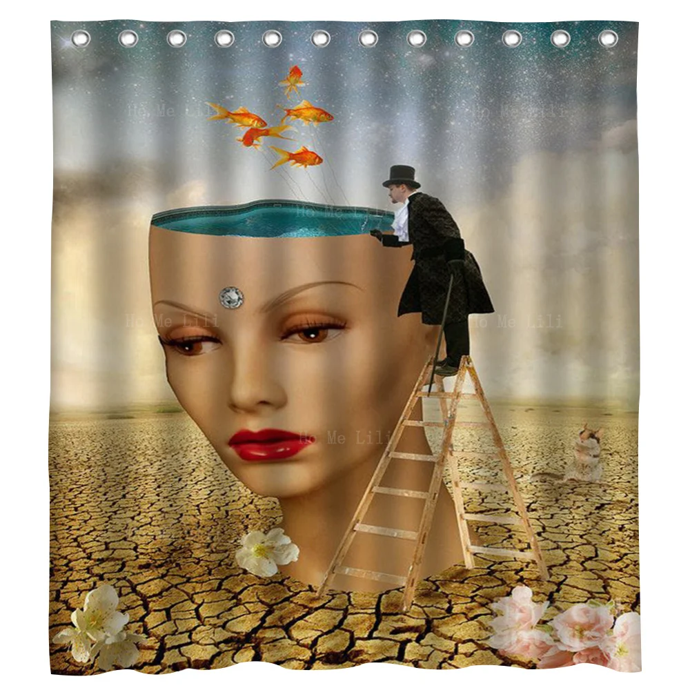 

I Want To Look Inside Your Brain And Get Head Shower Curtain By Ho Me Lili For Bathroom Decor