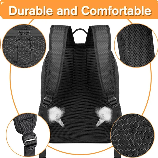 OPHIDIAN  Shoulder waterproof sports equipment bag outdoor soccer basketball volleyball bag convenient lightweight storage bag 4