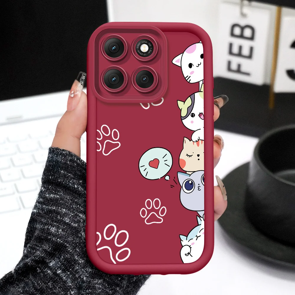 Stacking Cats Phone Case - Playful Staircase Design Cover