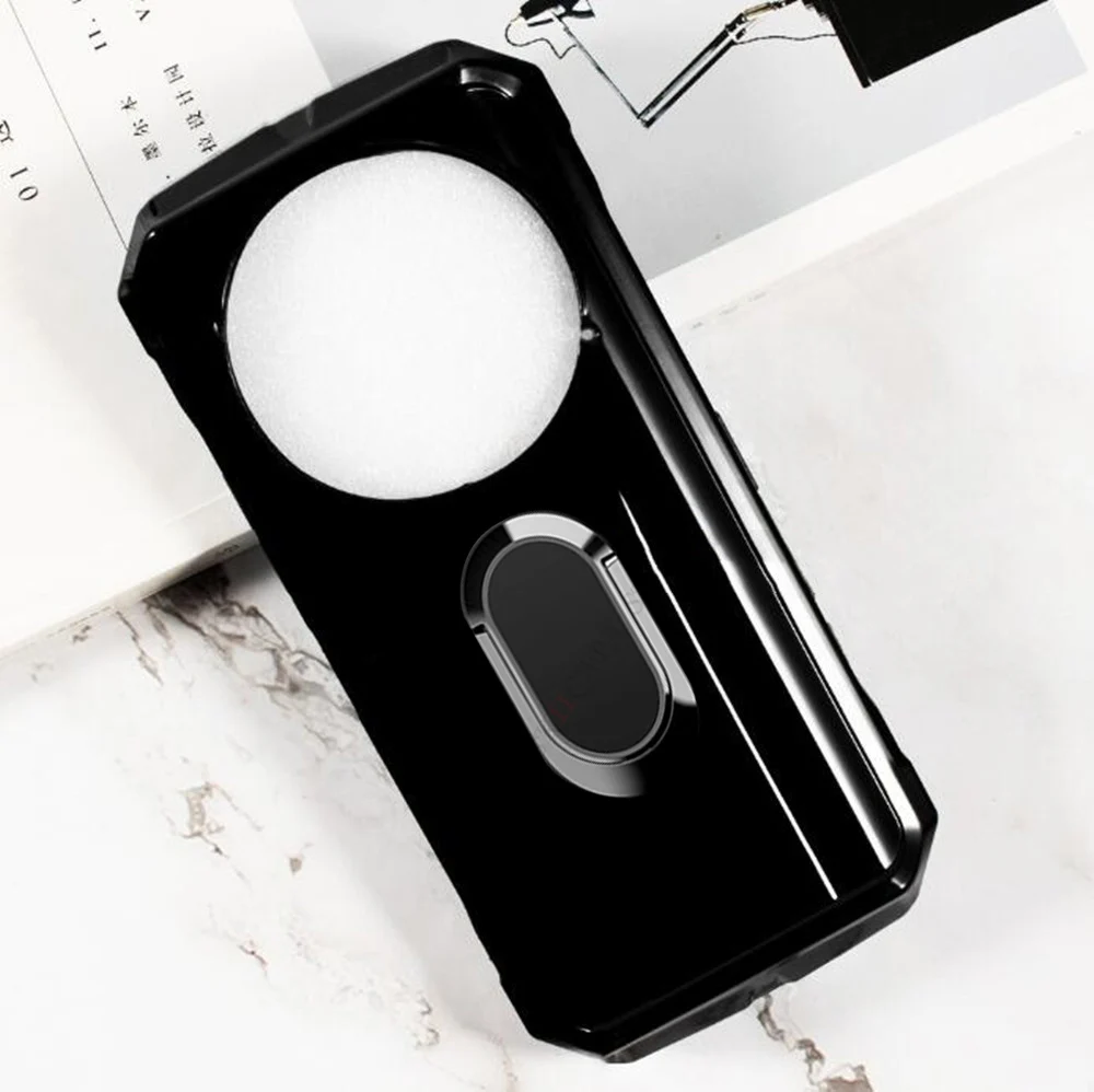 Enhanced Back Ring Holder Phone Cover - TPU Soft Silicone Case for 6.58 Devices (2023 Edition)