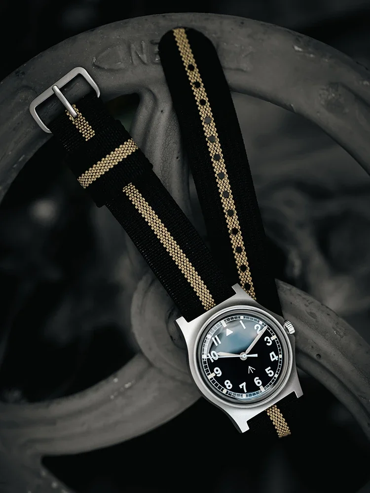RDUNAE Retro Military Watch Quartz Movement 316L Stainless Steel K1 Mineral Glass Japan Super Luminous Sport Men Watch 4