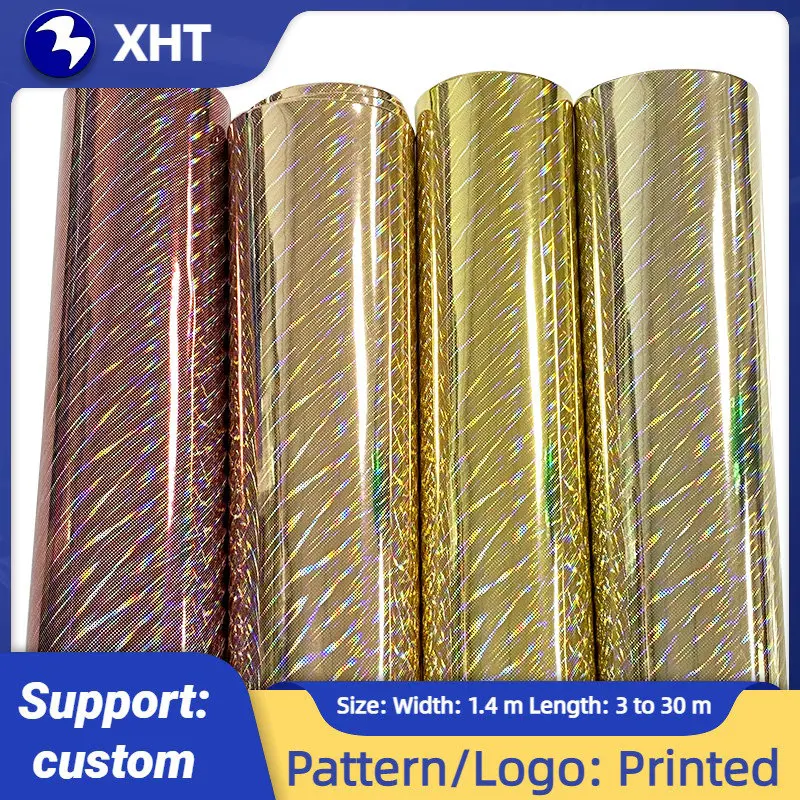 

30*135CM Meteors/Shooting Star Printed Metallic Mirror Laser PU Faux Leather Fabric Sheet for Shoe/Bag/DIY Accessories