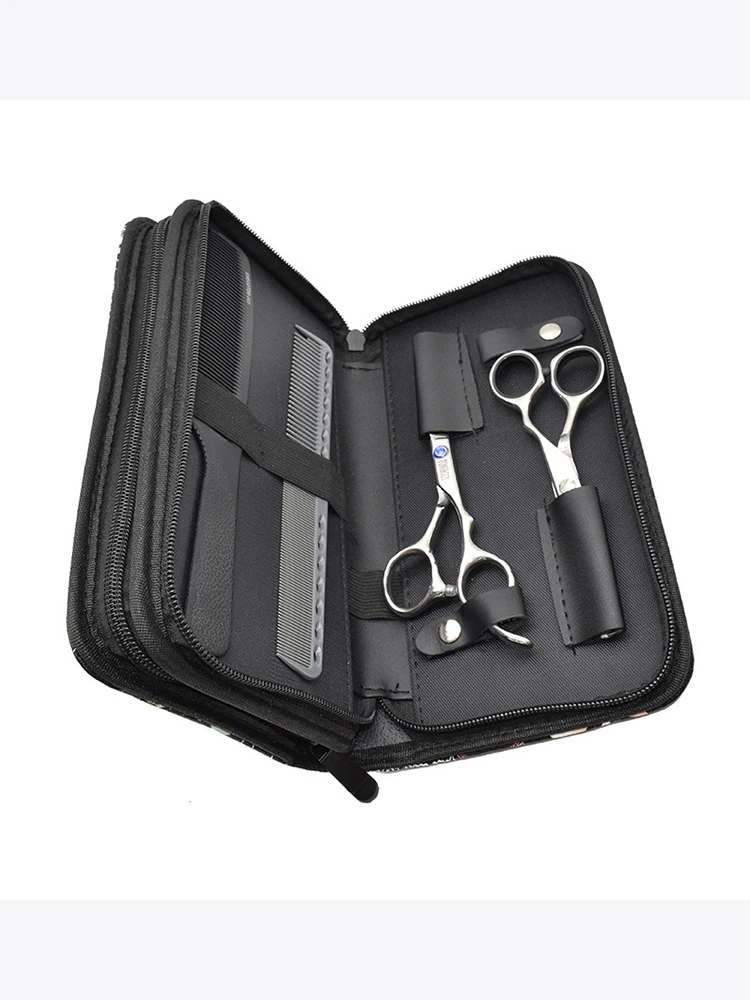 Description Picture 4 of itemSalon Barber Scissors Comb Case  Professional Barber Portable Hairdressing Scissors Box Barbershop Tools Portable Bag