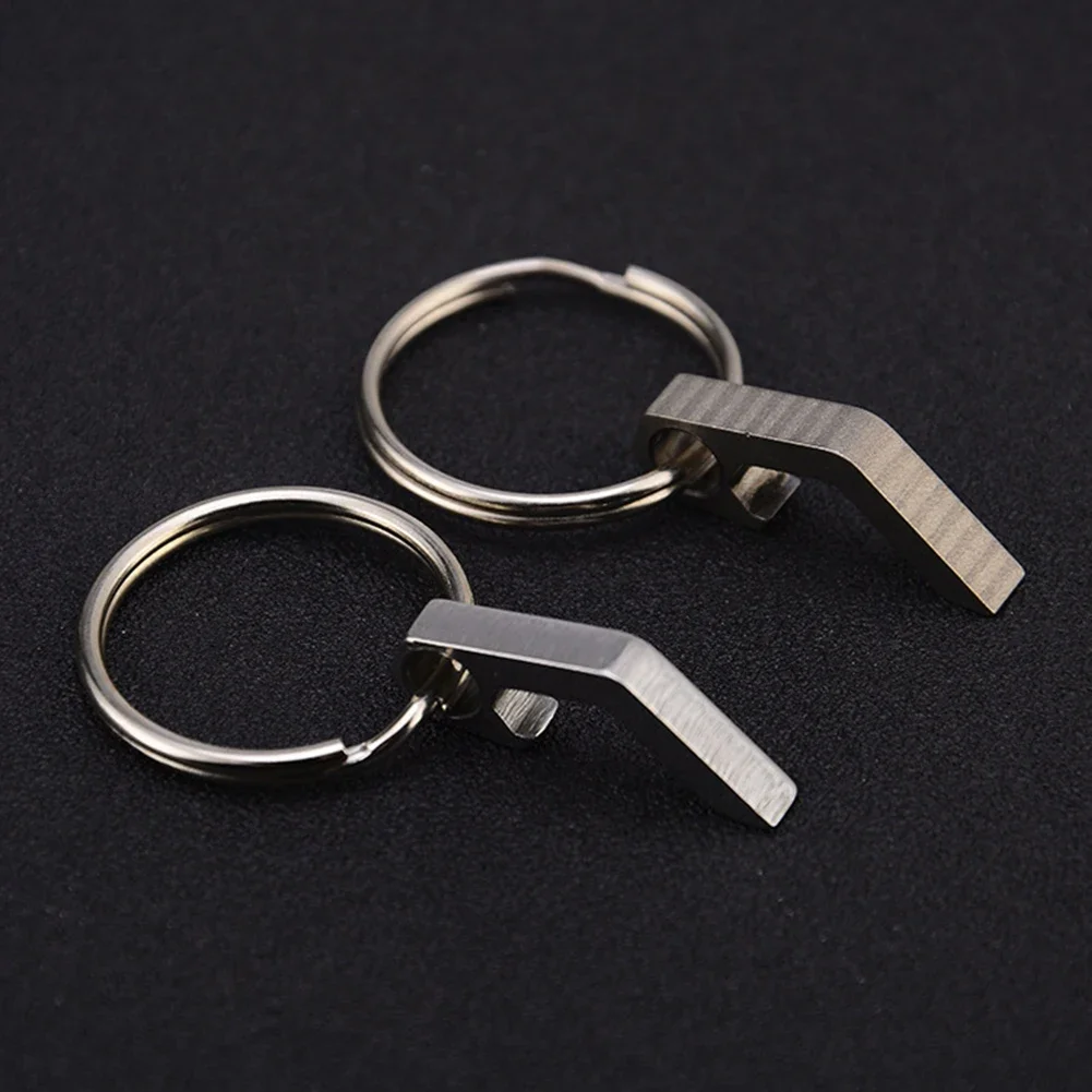 

Outdoor Camping Multifunctional Mini Bottle Opener Portable Tool Mini Stainless Steel Bottle Opener Keychain Hiking Multitool