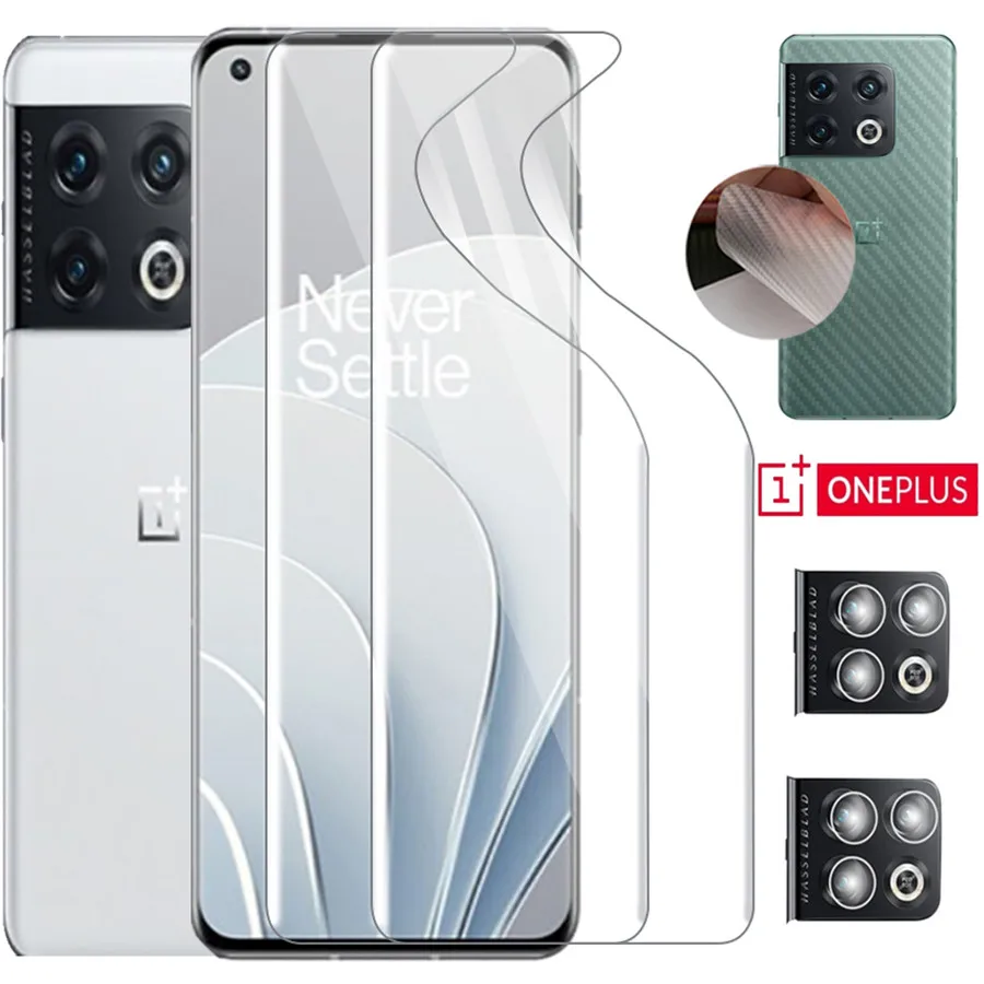 Oneplus 11 10 Pro Pellicola Idrogel Oneplus 10T 10 T  Vetro Morbido Oneplus 10Pro 9Pro 9 R Accessori Per Telefono Oneplus-10-Pro Protezione  Fotocamer