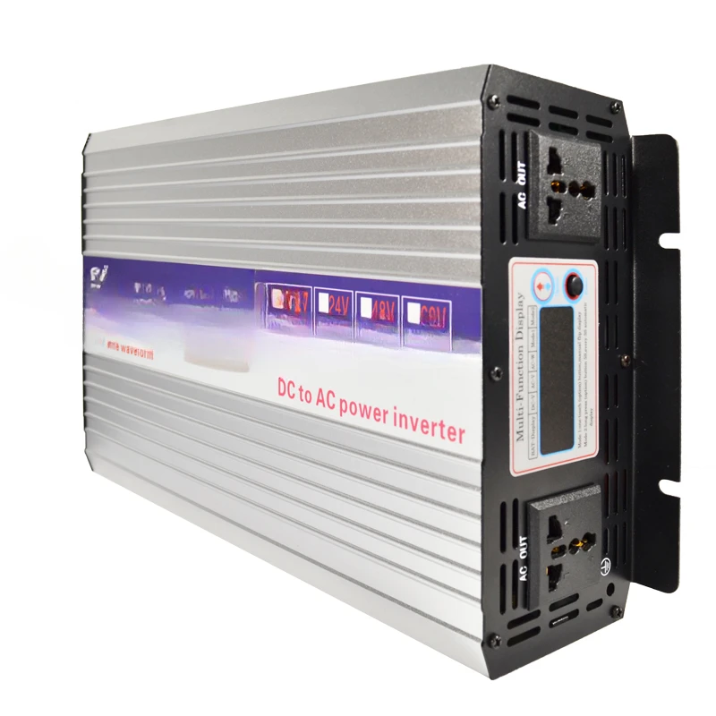 

Pure Sine Wave inverter 8000W 5000W 6000W DC12V 24V to AC220V 50Hz 60Hz inverter power Converter For Car Voltage transforme