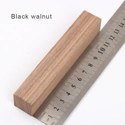 Wood Pen Blanks for DIY Woodworking Projects, 120x20x20mm (Black walnut)