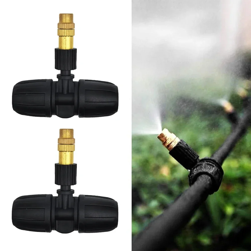 Automatic Watering System Household Atomizing watering nozzle Plant Spraying Spray Dust Reduction Gardening Watering Timer Nozzle 5pcs