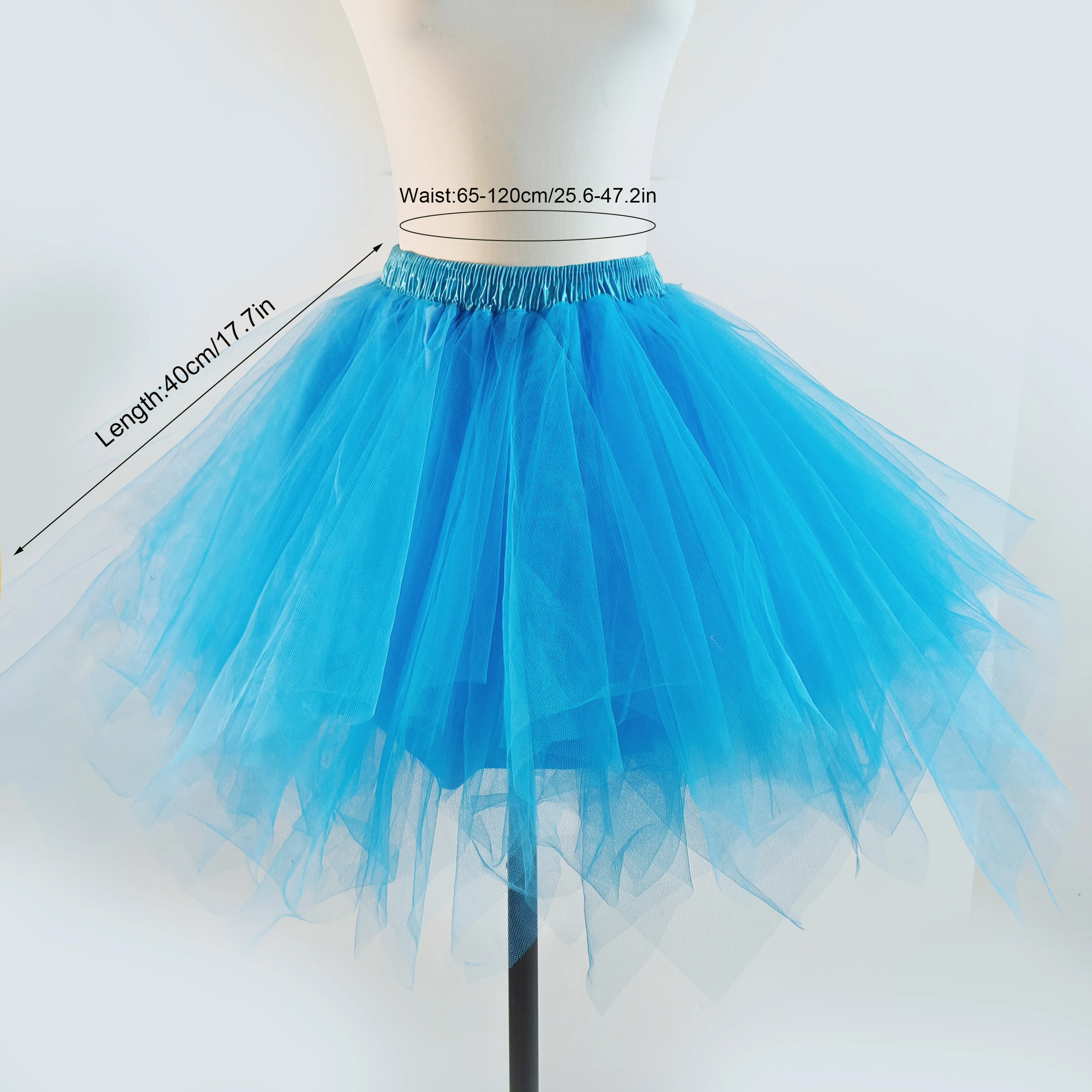 Women's Tulle Tutu Skirt - Adult Ballet Party Costume 6