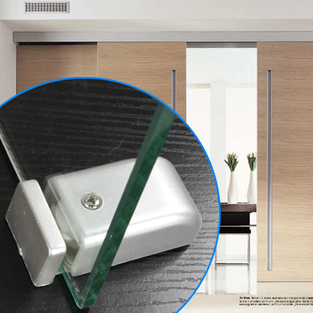 Description Picture 3 of itemAdjustable Barn Door Floor Guide Roller Wall Mount Bottom Stay Sliding Hardware Guide Door Stay Roller Sliding Doors Fittings