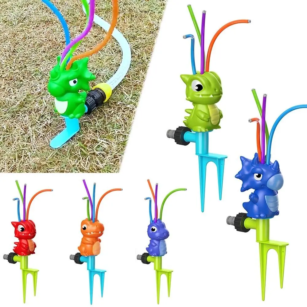 

ABS Dinosaur Sprinkler New Sprinkler Funny Cartoon Splash Sprinkler Garden Water Toys Summer Yard