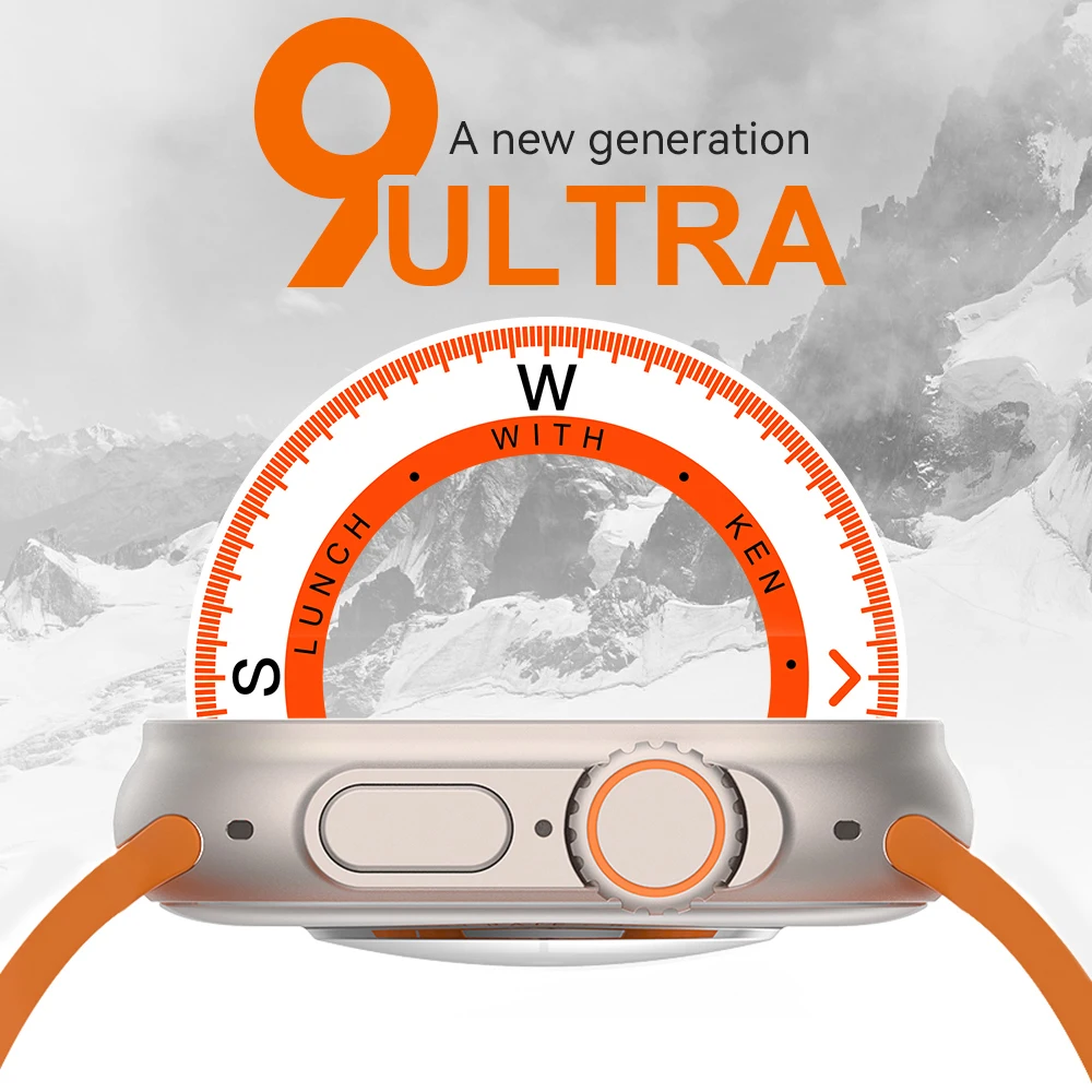 IWO PRO U9 Ʈ Ʈġ, W68 Ʈ ƽ ׷̵ ø 8, 49mm ħ , NFC   Ʈġ PK DT8 Ʈ