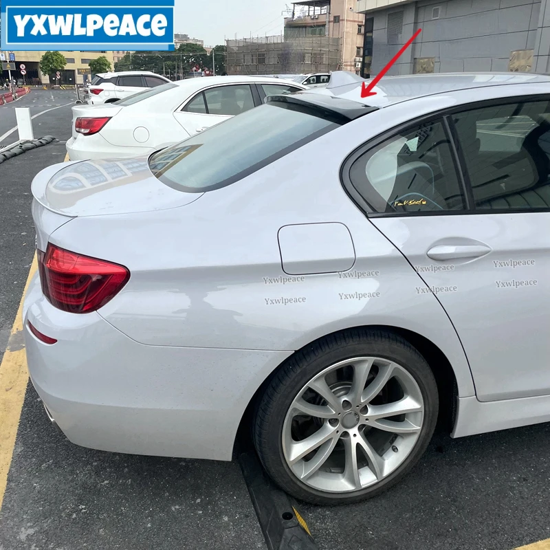 

For BMW F10 5 Series 528I 535I 550I High Quality ABS Material Unpainted Color Rear Window Roof Spoiler Wing Body Kit Accessories