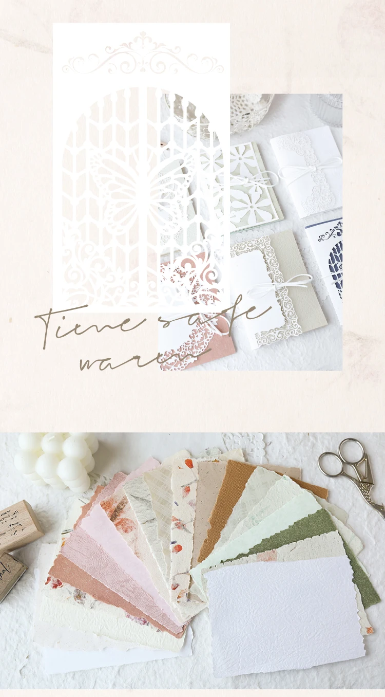 JIANQI 32 teile/paket Dekor Sammelalbum Vintage Materialien Papier buch DIY Junk Journal Collage Fotoalbum Retro Hintergrund papier – Detail 2