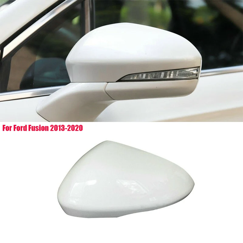 

Car Side Wing Mirror Shell Cap Stickers Rearview Mirror Cover For Ford Fusion 2013 2014 2015 2016 2017 2018~2020 For USA Version