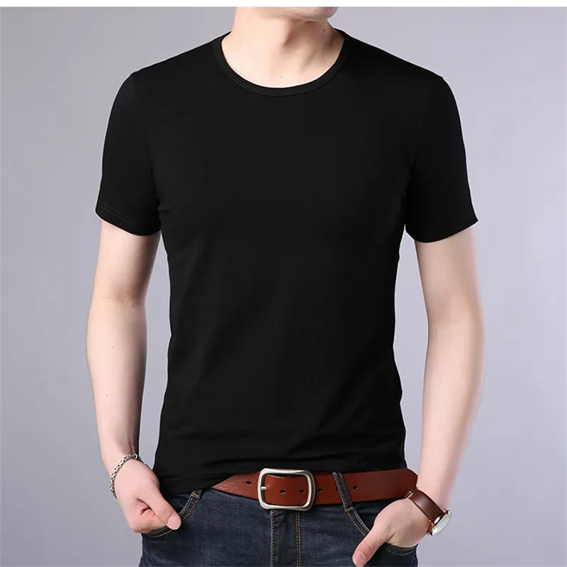 

3303-K-Korean version of the trend oshort-sleeved shirt t-shirt sleeves autumn t-shirt Qiuyi new Korean version of men's