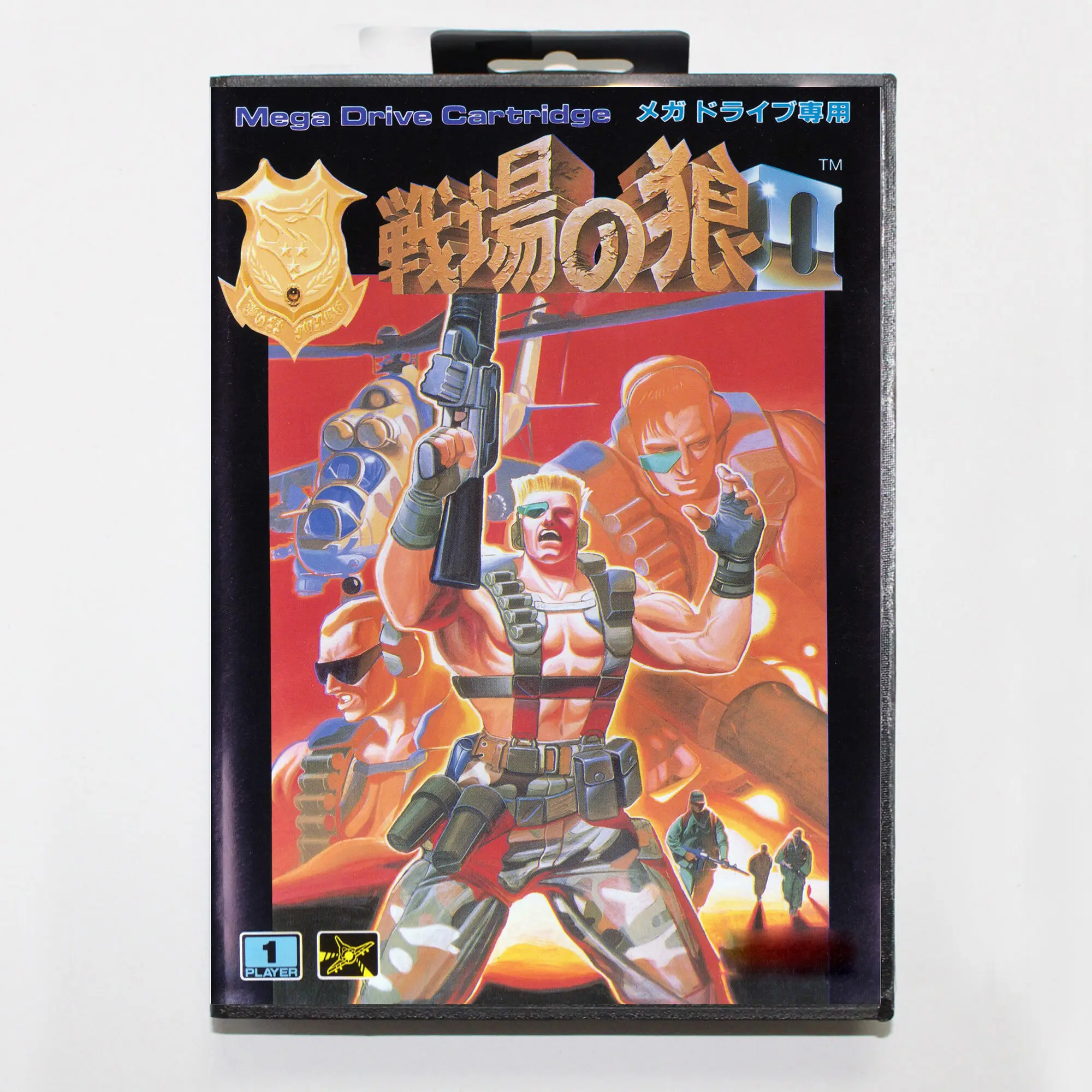 Mercs Con Japan Box 16Bit Md Game Card Per Sega Mega Drive/Genesis System