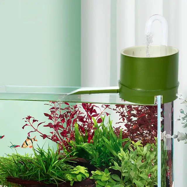 3 In 1 Aquarium Filter Small Waterfall External Filter Impurities Fish Tank Filter for Fish Tank 2