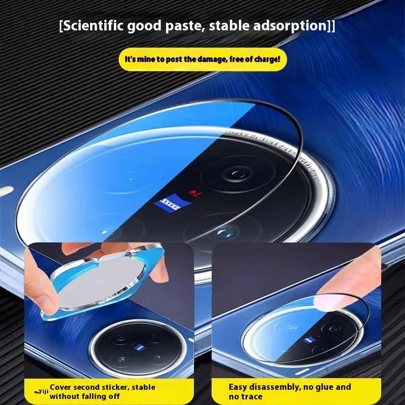 Premium 3-Pack Anti-Reflective Camera Protector Lens Glass Film