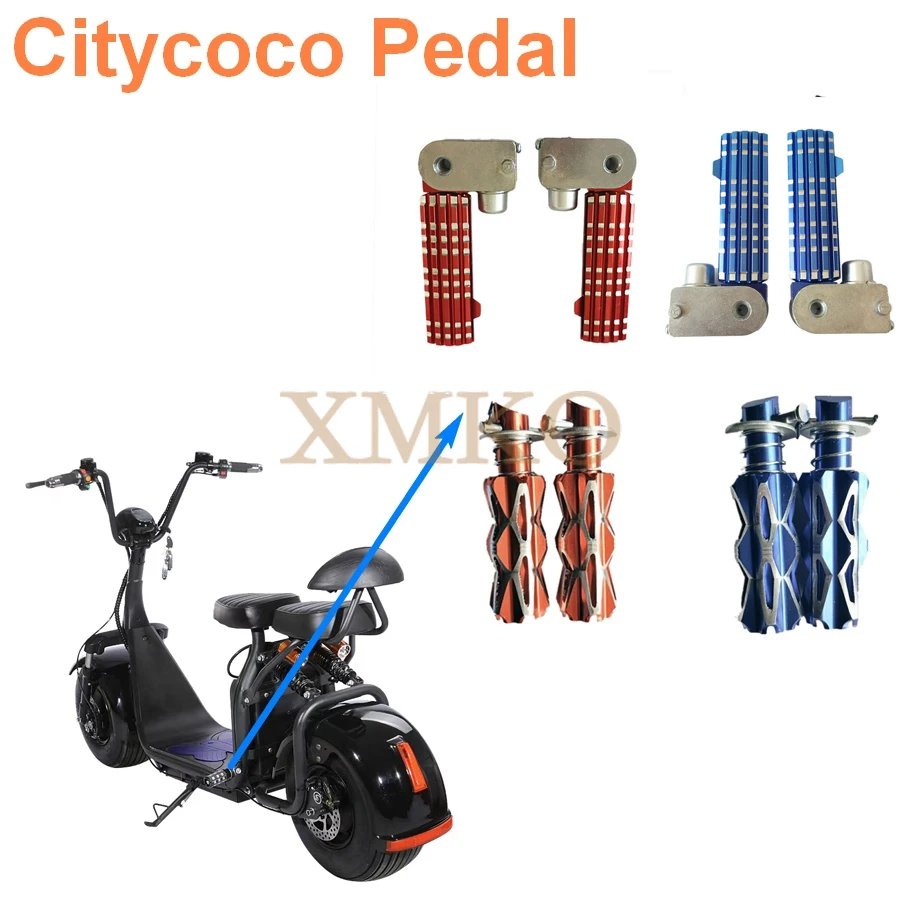 Citycoco Pedal Rear Foot Rest Coloured Aluminium Alloy Chinese Halei