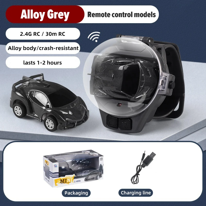 Mini relógio RC Car Toy – carro controle remoto corrida brinquedo com  carregamento USB  Mini brinquedos desenho animado, corrida, brinquedo  infantil, melhores presentes para meninos e meninas Fangbei :  : Moda